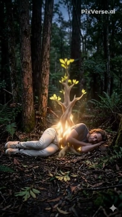 Stranger sleeping jungle magical problem create