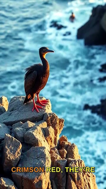 This Bird's Red Legs Are a Hunting Weapon