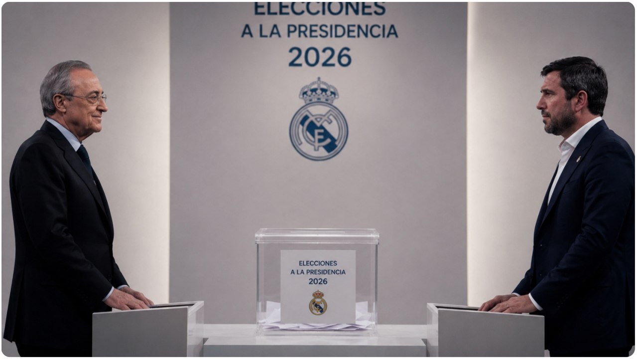 Así está la urna antes de que voten los presidentes del Real Madrid
