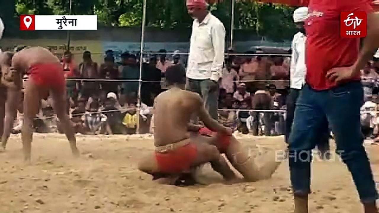 मुरैना में सजा पहलवानों का महाकुंभ, पांच राज्यों के सूरमाओं ने दिखाया दम