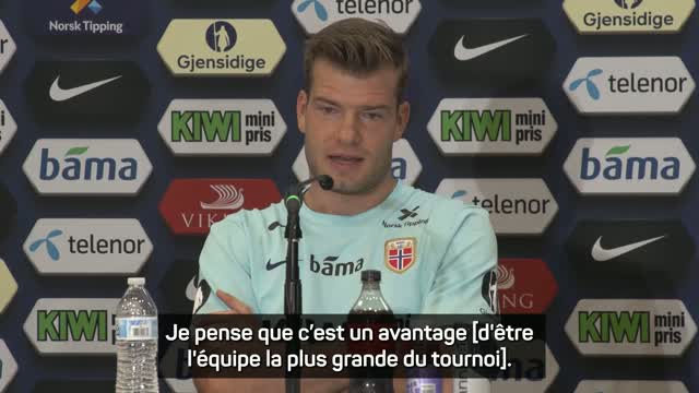 Norvège - Sørloth : “Je pense que c'est un avantage d’être l’équipe la plus grande du tournoi !”