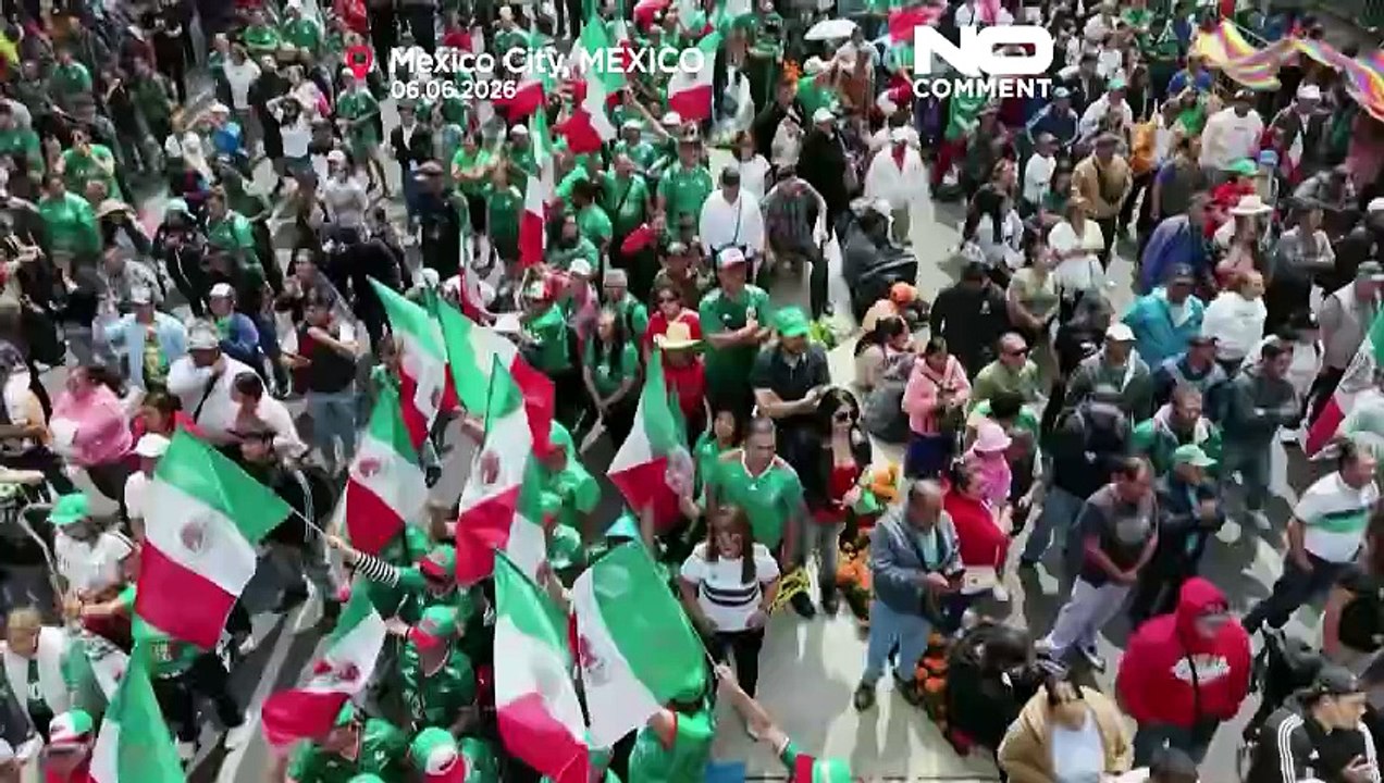 México: milhares juntam-se a tentativa de onda humana recorde na Cidade do México antes do Mundial