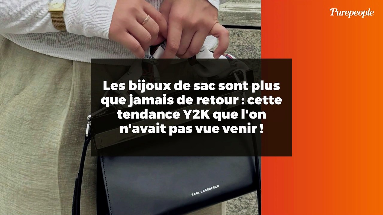 Les bijoux de sac sont plus que jamais de retour : cette tendance Y2K que l'on n'avait pas vue venir !