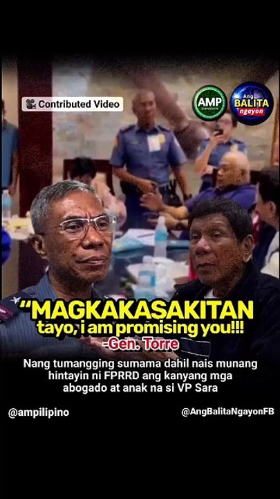 MAGKAKASAKITAN TAYO, I AM PROMISING YOU!” - Gen. Torre kay FPRRD [Full Movie]