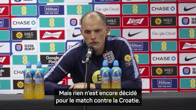 Angleterre - Le 11 contre la Nouvelle-Zélande, un indice pour la CdM ? Tuchel : “Aucun message caché !”