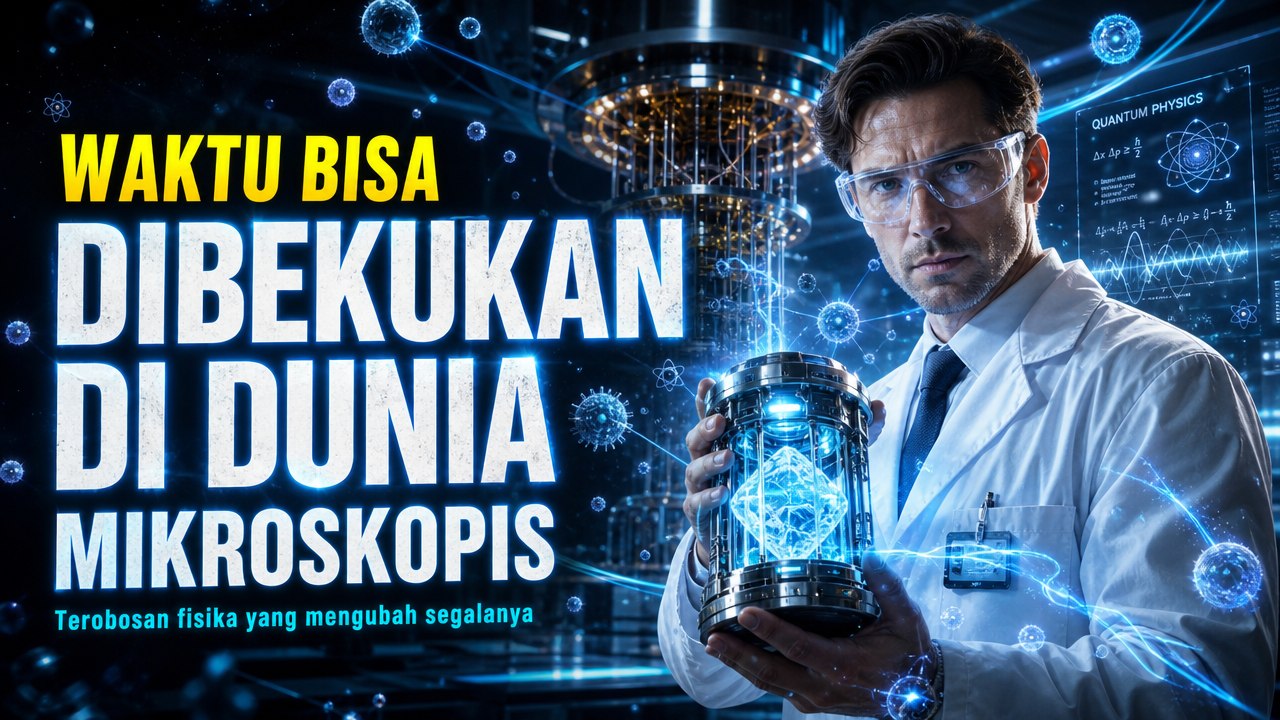 Ilmuwan Berhasil Membekukan Waktu dalam Skala Mikroskopis — Begini Caranya