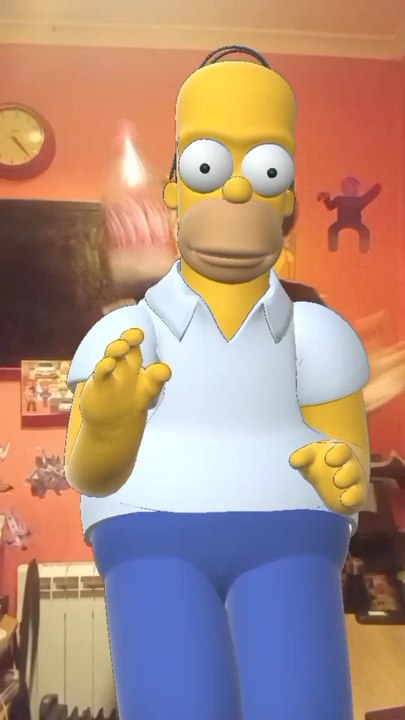 Homer Drops his donut D'oh