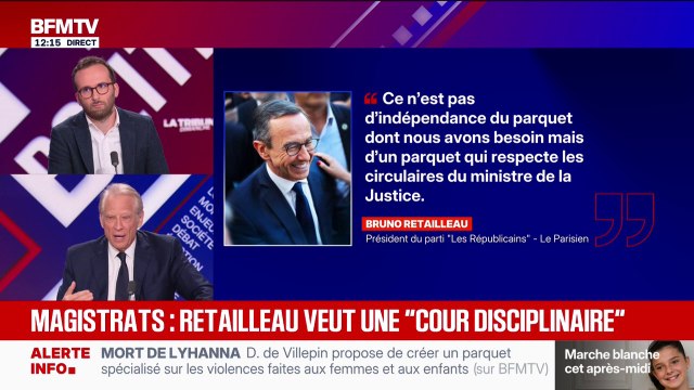 Dominique de Villepin juge simpliste et populiste l'idée de Bruno Retailleau de créer une cour disciplinaire de la magistrature