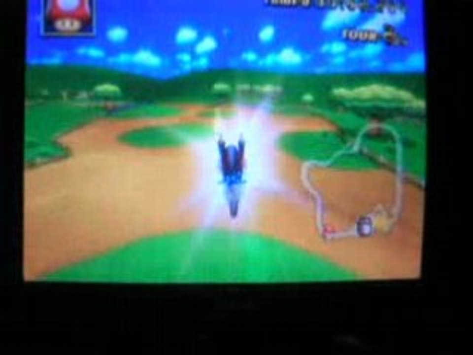 Une course fantôme dans mario kart wii