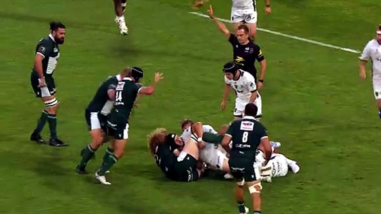 TOP 14 - Essai de Nathan DECRON (SP) - Section Paloise - US Montauban