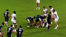 TOP 14 - Essai de Thibault DAUBAGNA (SP) - Section Paloise - US Montauban