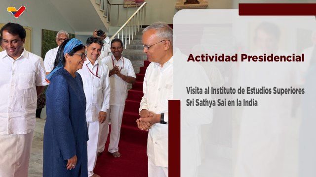 Presidenta (E) culmina agenda en India con visita al Instituto de Estudios Superiores Sri Sathya Sai