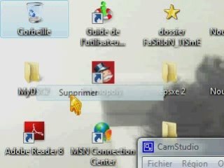 J'ai supprimé ma corbeille