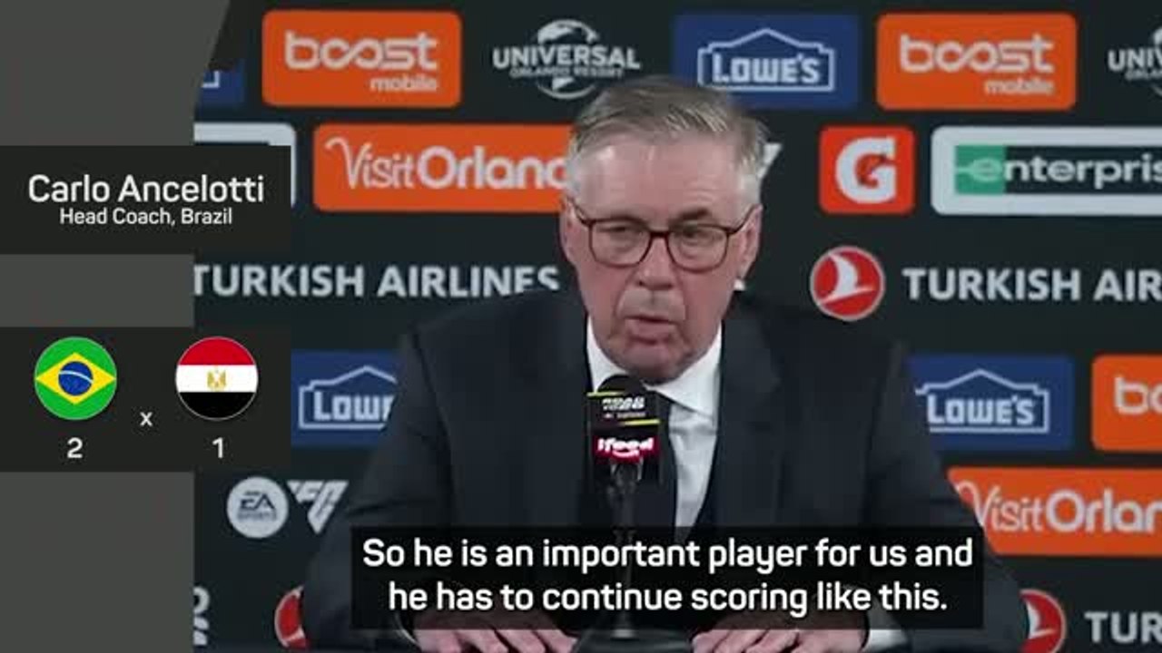 Ancelotti backs Endrick to carry goalscoring form into World Cup