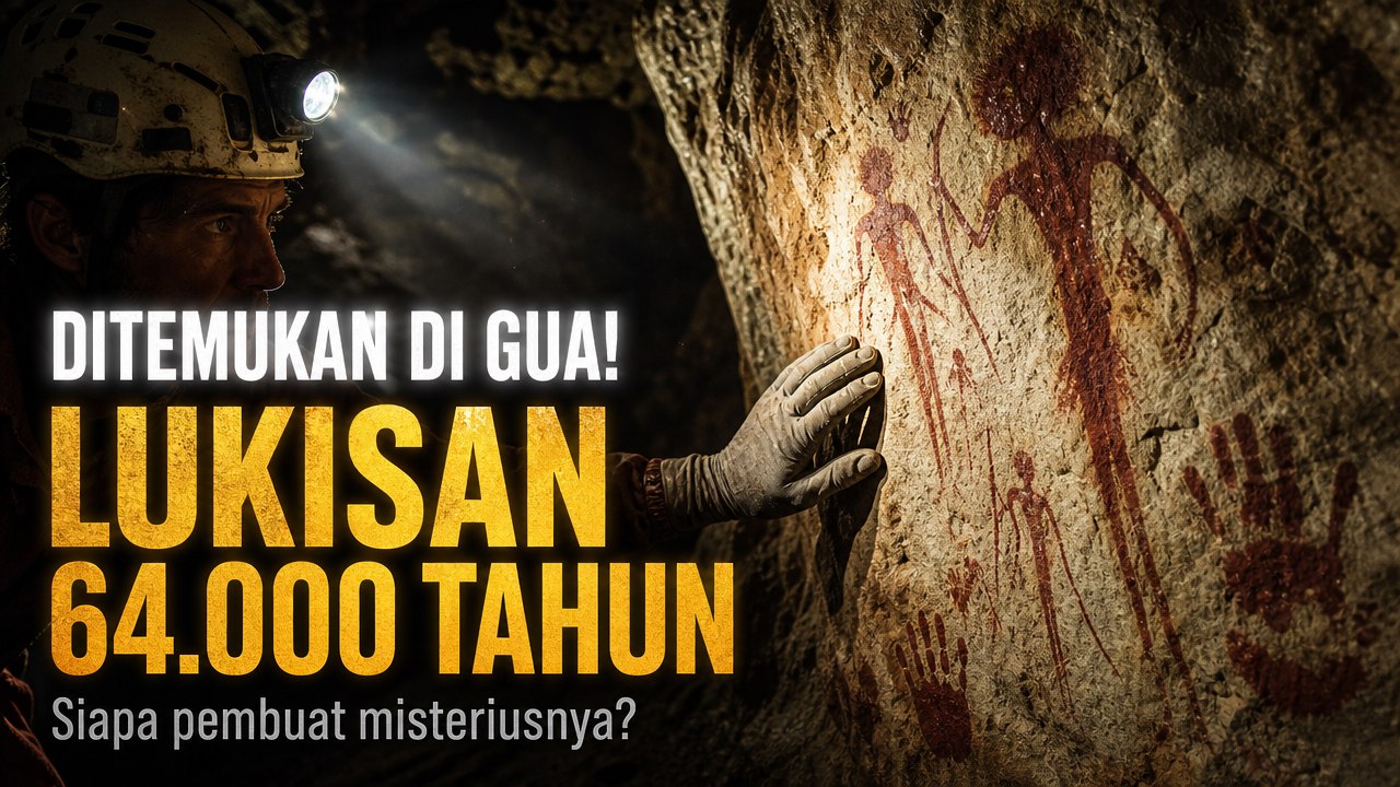 Lukisan Dinding Gua Berusia 64.000 Tahun dan Misteri yang Belum Terpecahkan