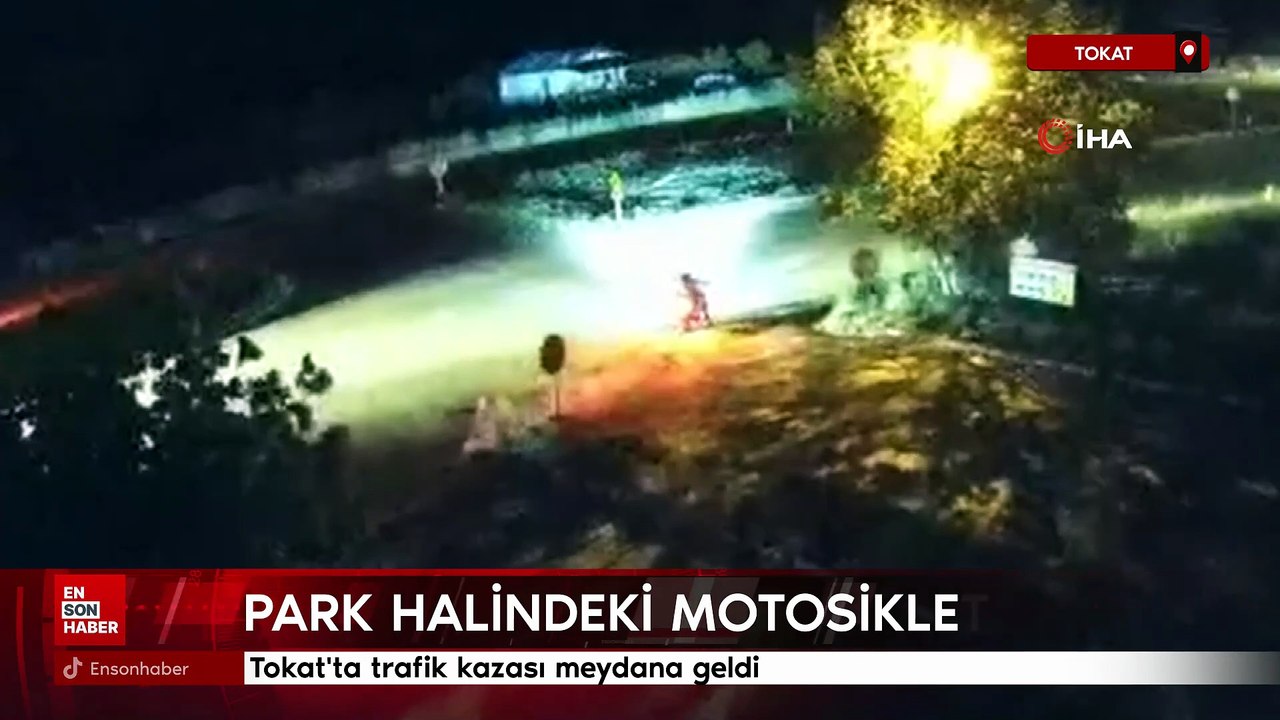 Tokat'ta trafik kazası meydana geldi