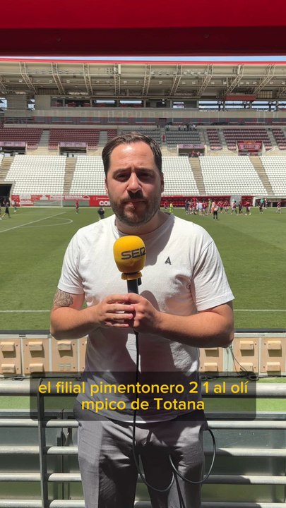 El filial Del Real Murcia, a dos partidos del ascenso