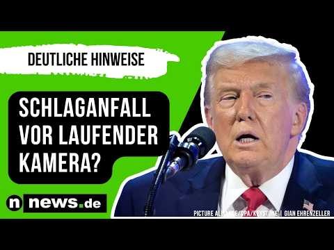 Donald Trump: Schlaganfall vor laufender Kamera? Experte erkennt Hinweise in Trump-Video