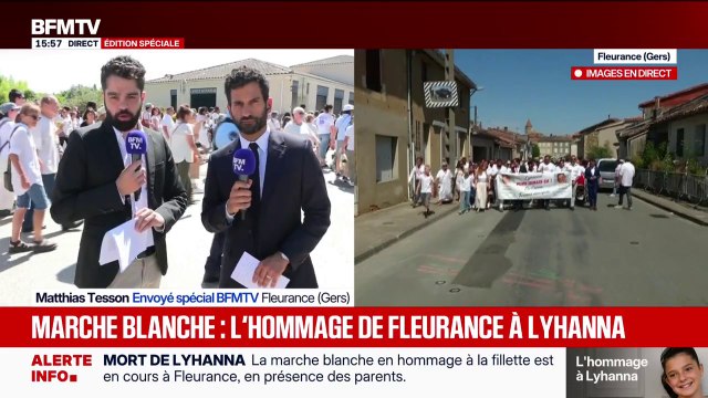 Marche blanche pour Lyhanna: probablement plusieurs milliers de personnes