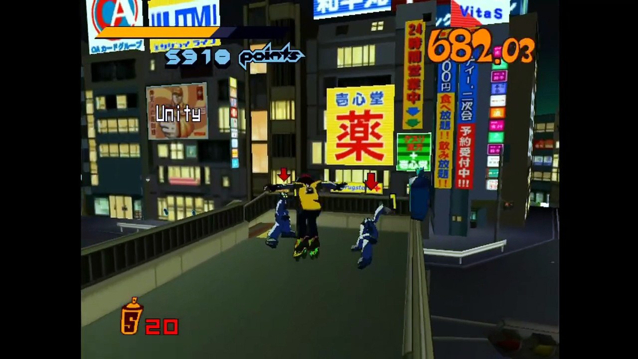 De La Jet Set Radio chapter 1 GG (Route B) - Level 7: Noise Reduction