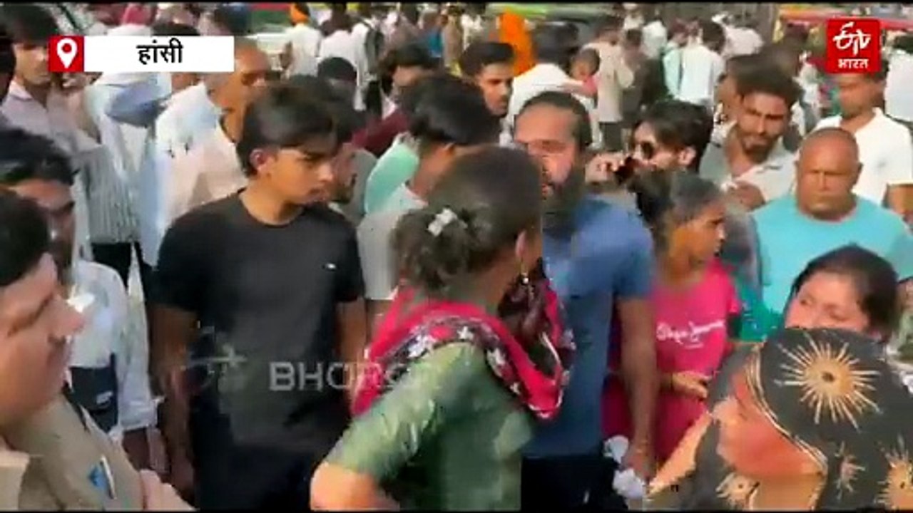 हिसार में महिला की डेड बॉडी को चूहों ने कुतरा, हांसी में परिजनों ने किया हंगामा, सड़क किया जाम