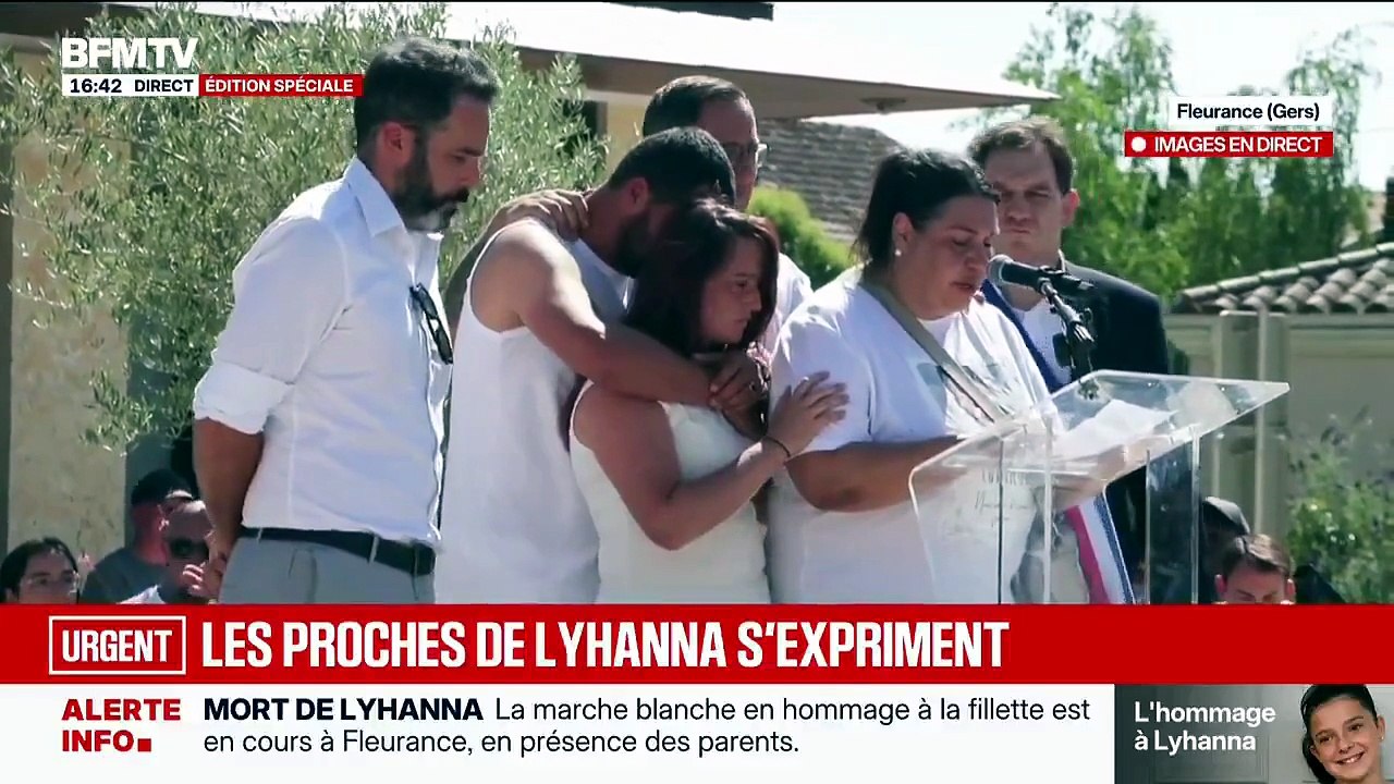 Les mots déchirants de la maman de Lyhanna : "P...