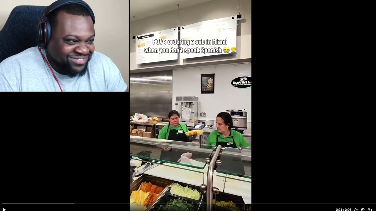 Spanish Publix Worker Has NO IDEA What Customer Wants In ENGLISH - Sandwich DESTROYED!!