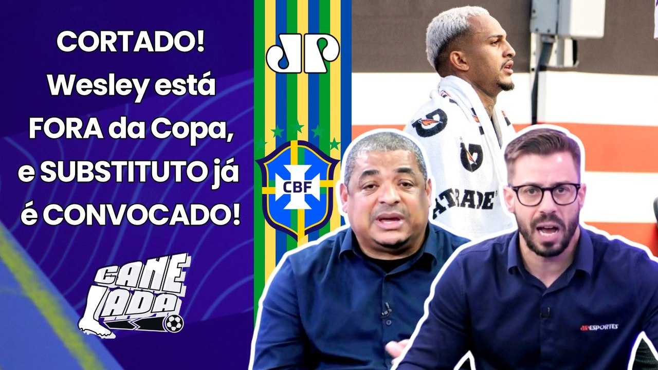 WESLEY CORTADO DA COPA! "Cara, o ANCELOTTI AGORA CONVOCOU o EDERSON e ISSO MOSTRA que a SELEÇÃO..."