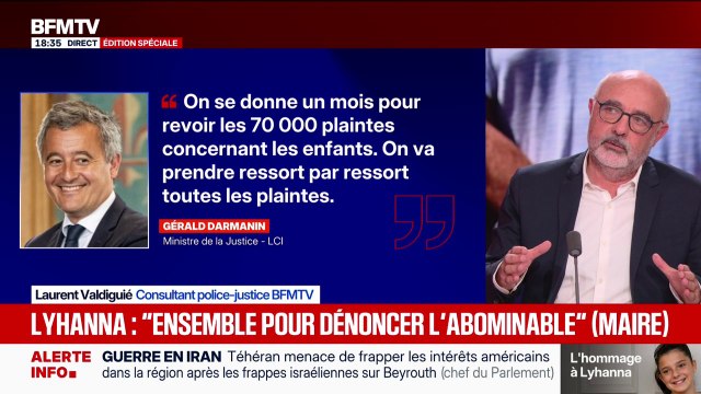 Lyhanna: Gérald Darmanin ordonne une revue de 70.000 plaintes impliquant des enfants d'ici au 14 juillet