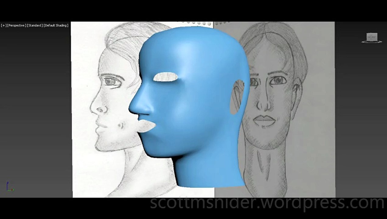 JFJ: 3DS MAX Practice Polygon Modeling Head Model Video #26 (06-07-2026)