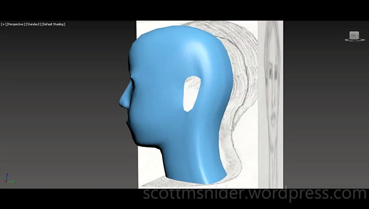 JFJ: 3DS MAX Practice Polygon Modeling Head Model Video #27 (06-07-2026)