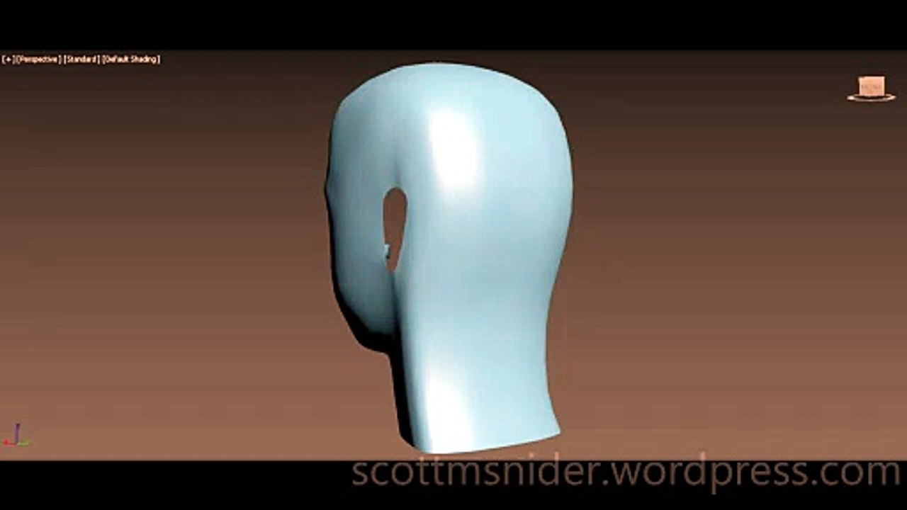 JFJ: 3DS MAX Practice Polygon Modeling Head Model Video #28 (06-07-2026)