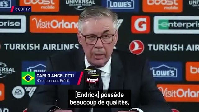 Endrick buteur, Ancelotti : “Il est très important pour nous et doit continuer comme ça”