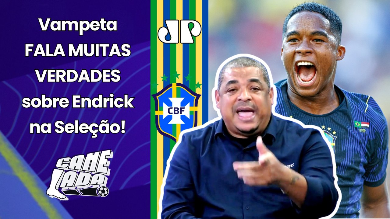 VAMPETA FALOU TUDO! "ESSA É A REAL! O ENDRICK JÁ SE TORNOU o..." | TITULAR DA SELEÇÃO NA COPA?