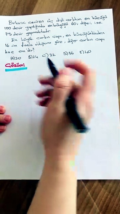 Matematik Oran Orantı