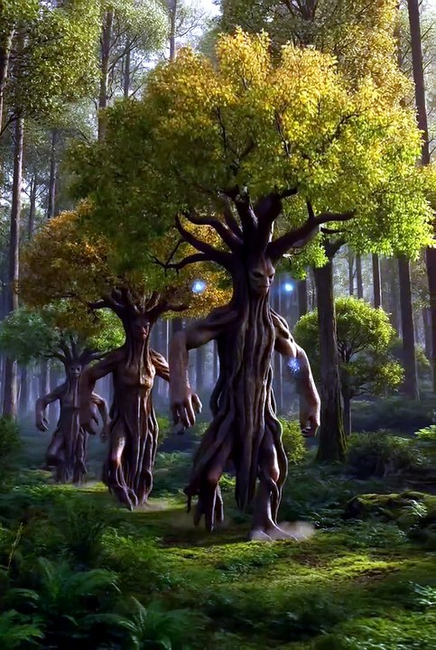 THE WALKING TREES