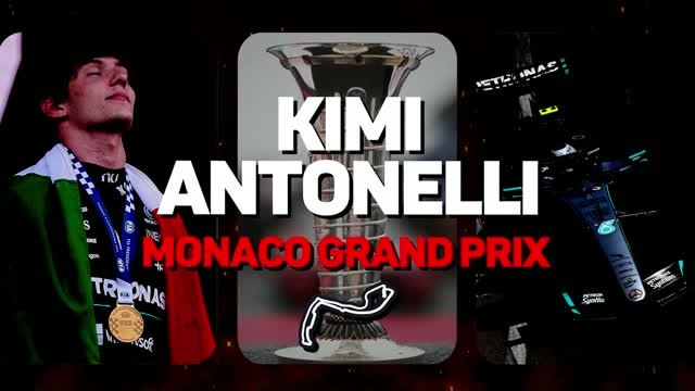 Monaco GP F1 Star Driver - Kimi Antonelli