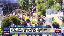 Higit 1K estudyante ng UP-Baguio, nagsagawa ng walkout protest [Full Movie]