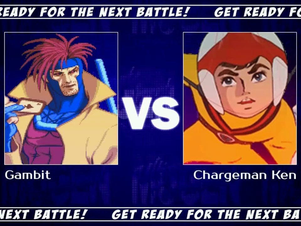 Gambit vs. Chargeman Ken