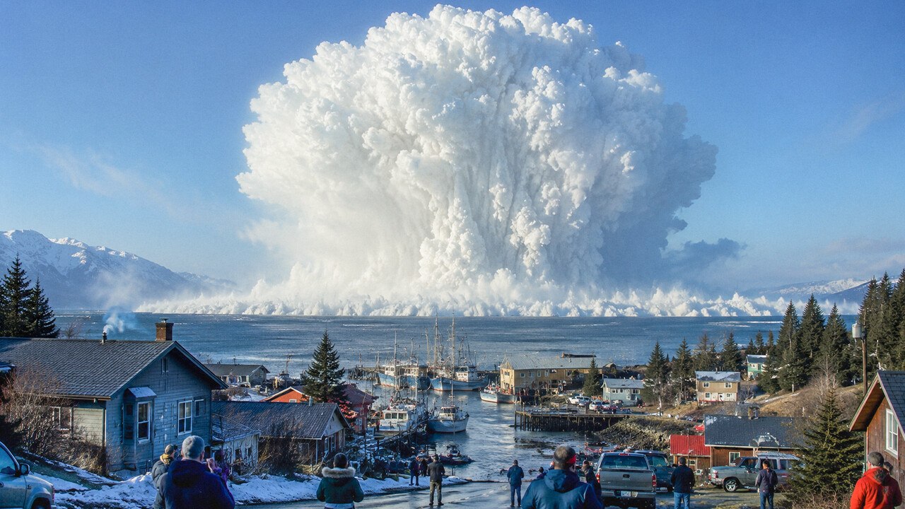 Un glacier qui bat au rythme de la nature