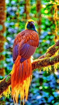 World's Most Beautiful Bird | Bird of Paradise Facts in Urdu | Amazing Birds #Shorts