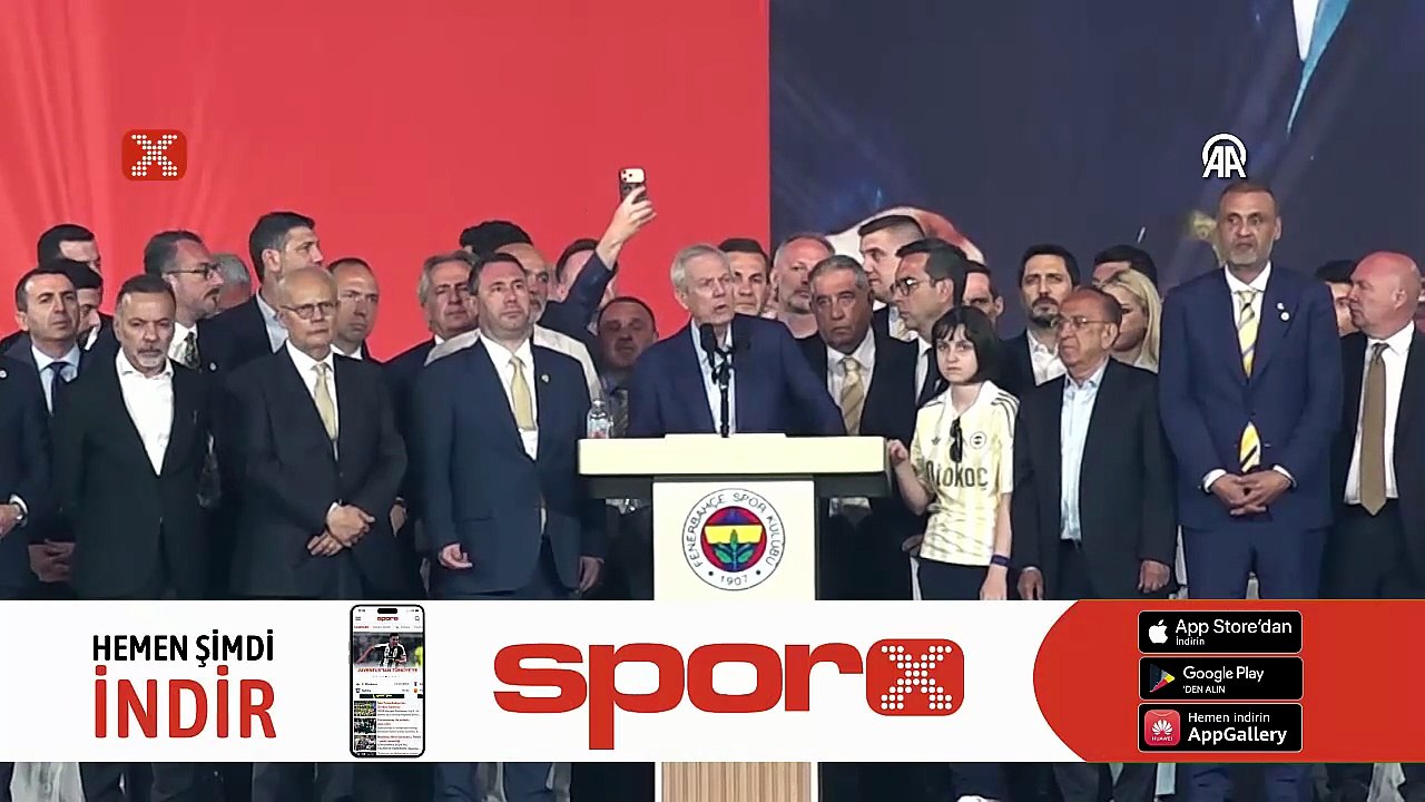 Aziz Yıldırım'ın zafer konuşması