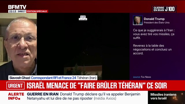 Reprise des frappes au Moyen-Orient: les représailles contre Israël sont un avertissement déclare l'Iran