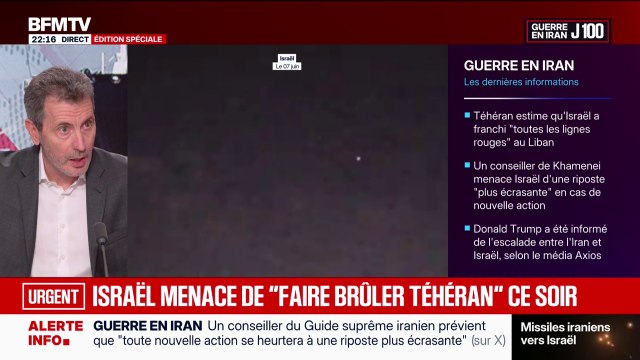 Reprise des frappes au Moyen-Orient: Ce que je suggérerais à l'Iran: vous avez tiré vos missiles, ça suffit , déclare Donald Trump
