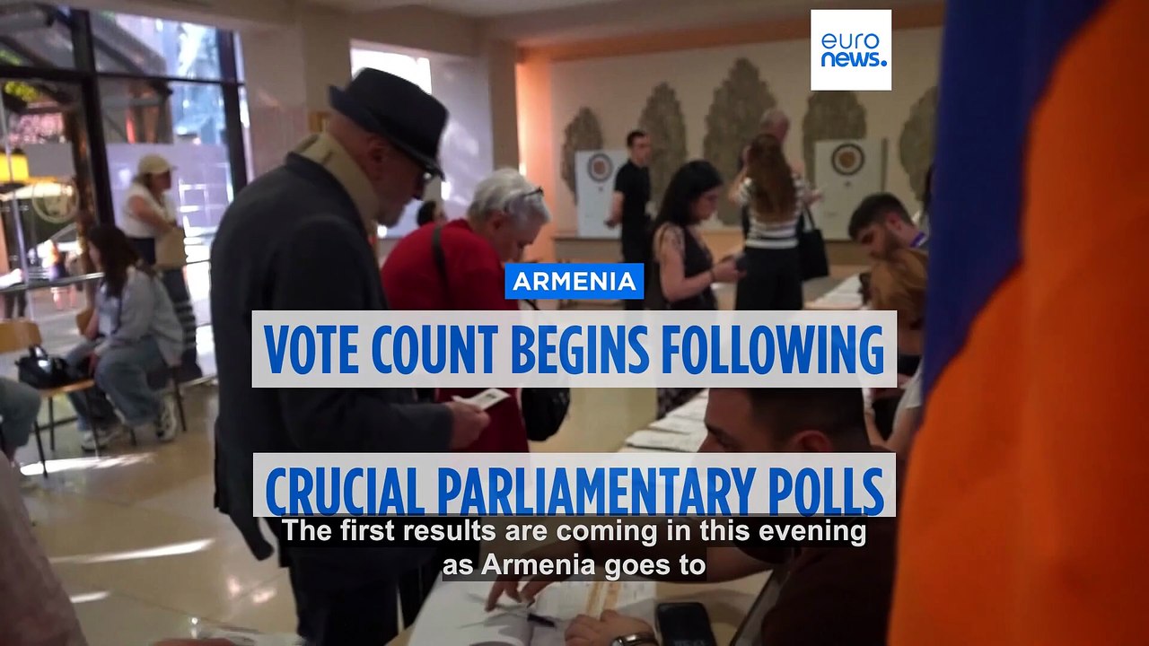 Counting is underway in Armenia’s pivotal vote for the South Caucasus future