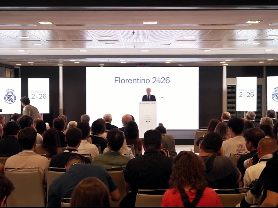 Florentino Pérez: "Hoy ha ganado el Real Madrid"