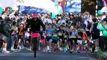 Runners pounded the streets around Flagstaff Hill for the 2026 Wollongong Running Festival
