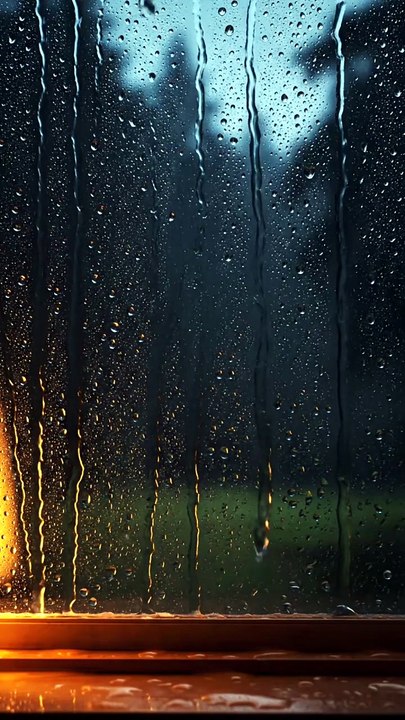 Rain on the Window 🌧️ | Relaxing Rain Sounds for Sleep, Study & Stress Relief #Shorts #rain #relax #deepsleep #trending