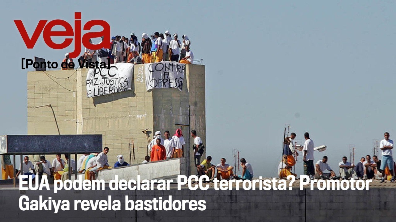 EUA podem declarar PCC terrorista? Promotor Gakiya revela bastidores