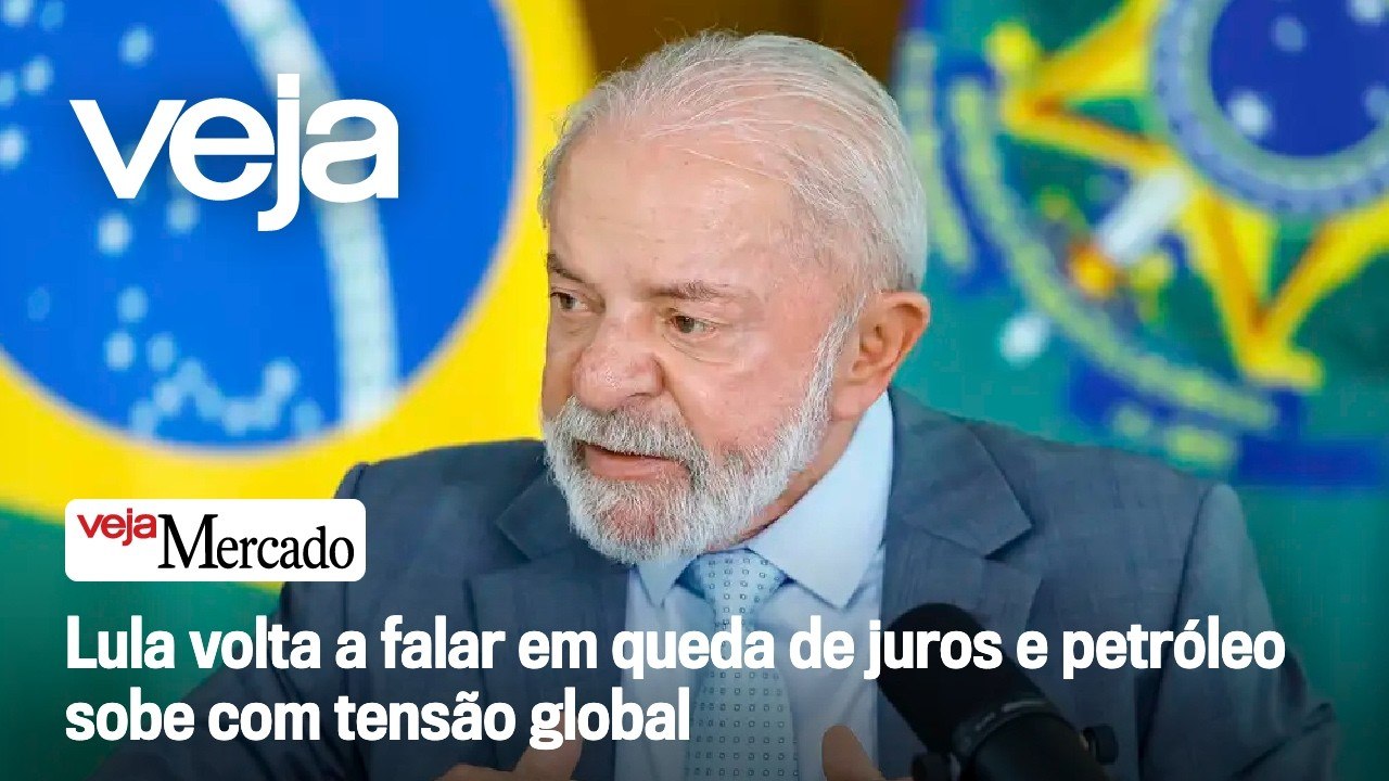 Lula volta a falar em queda de juros e petróleo sobe com tensão global | Mercado